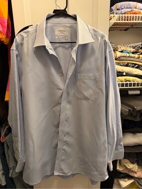 Charles Tyrwhitt Light Blue Men's Dress Shirt 18/35